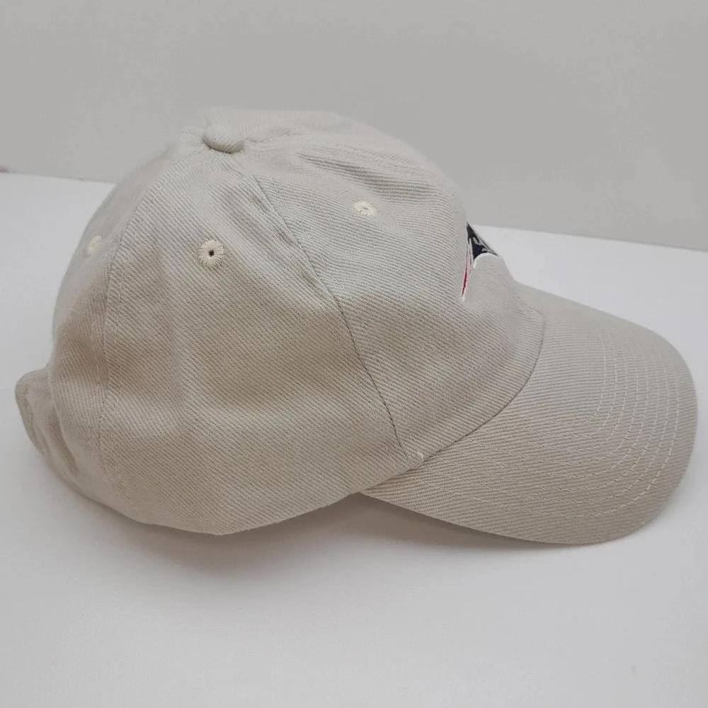 Vintage New England Patriots‎ NFL Adjustable Strapback Hat Cap Gray Team Apparel